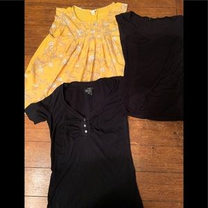 Three women’s blouses extra small